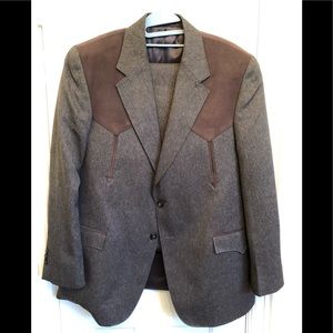 Circle S- 2 piece cowboy suit.